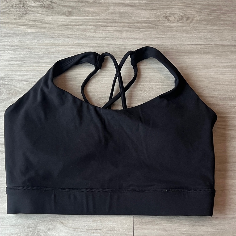 Adanola Black ULTIMATE Sports Bra with Strappy Back